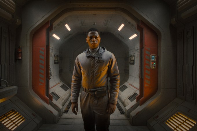 David Jonsson as Andy in 20th Century Studios' ALIEN: ROMULUS. Photo courtesy of 20th Century Studios. © 2024 20th Century Studios. All Rights Reserved.